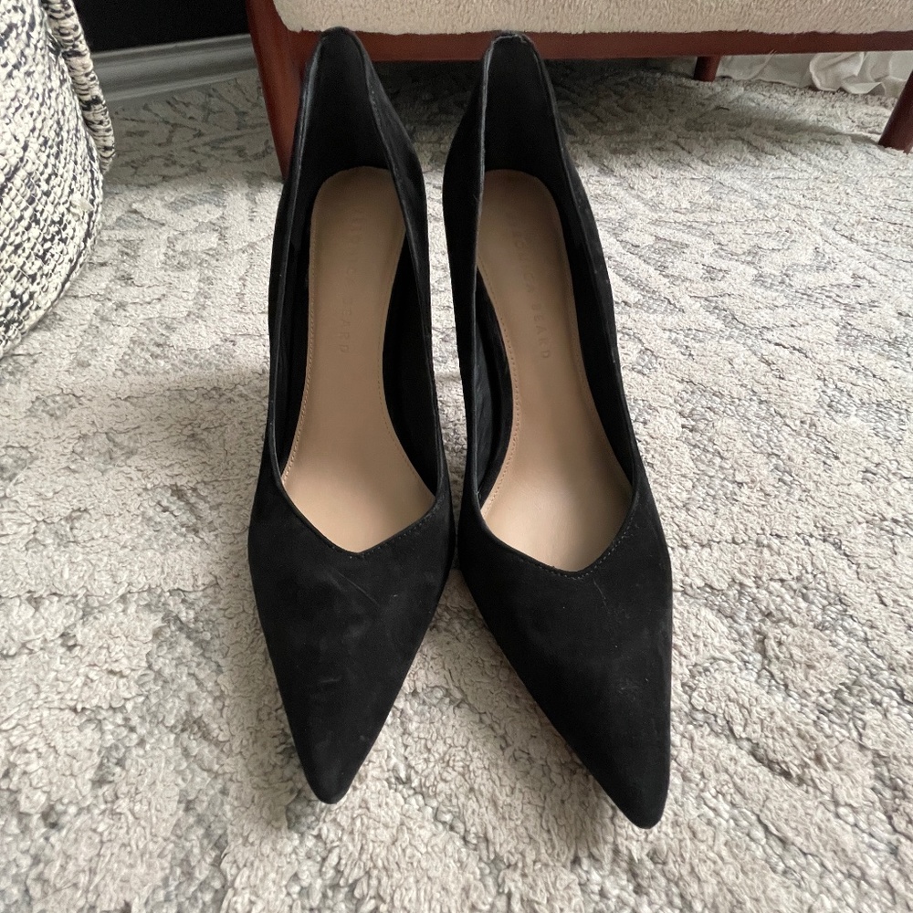 Veronica Beard "Lisa" suede pumps